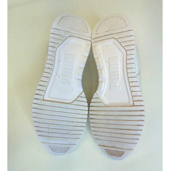 Puma Women's R78 Raw Metallics White Rose Gold Size 7.5 - Picture 9 of 10